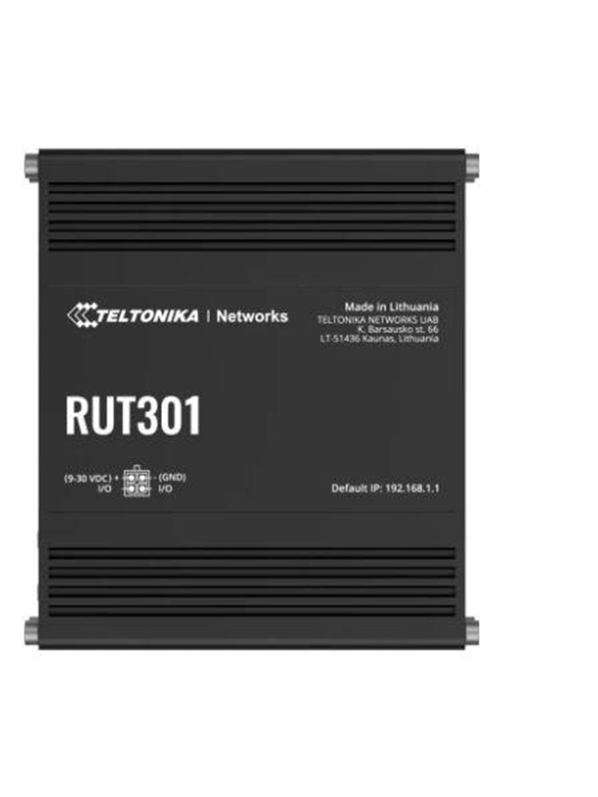 Teltonika RUT301 Industrial Ethernet Router (RUT301000000 / Standard package with EU PSU) - Router