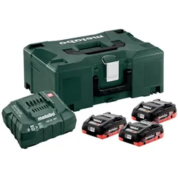 Metabo, Werkzeugakku + Ladegerät, Basic-Set (18 V)