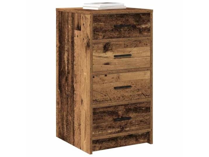 KTHLBRH Anrichte aus altem Holz, 40 x 41 x 75 cm, mehrschichtiges Holz Mit Schubladen, viel Stauraum, einfache Montage, multifunktionale Verwendung, max. Gewicht 60 kg
