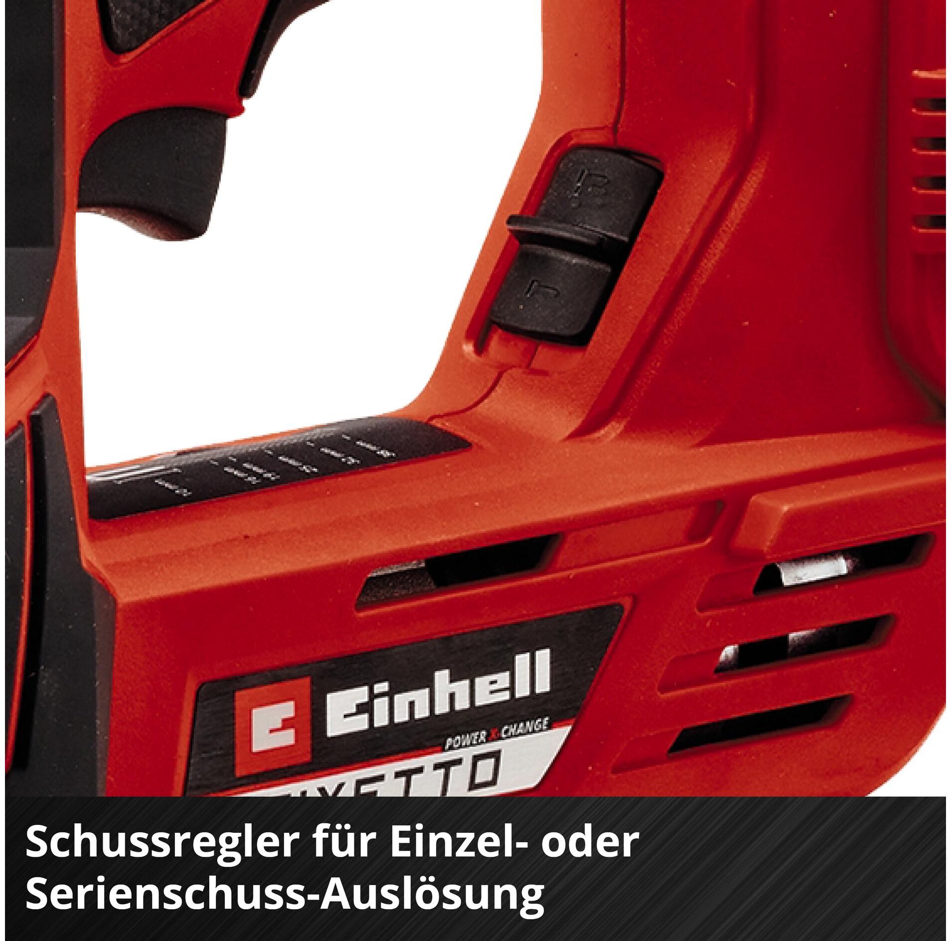 Akku-Tacker EINHELL "FIXETTO 18/38 S", rot (bunt), Tacker, Akku-Tacker bunt Einheitsgröße