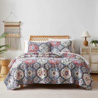 Southshore Fine Linens Kilim Oversized Quilt Set