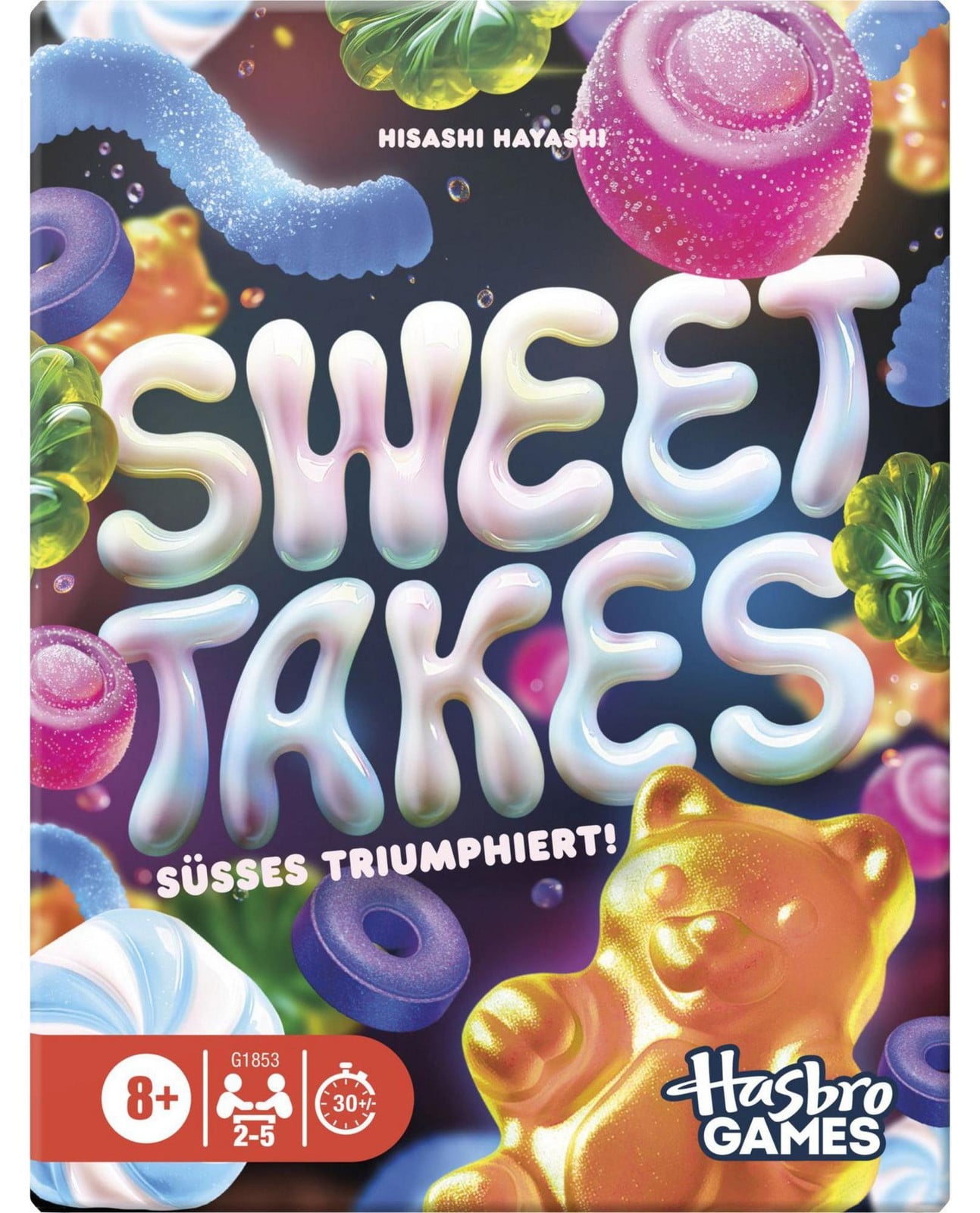 Hasbro Gaming Sweet Takes bordspel voor kinderen vanaf 8 jaar