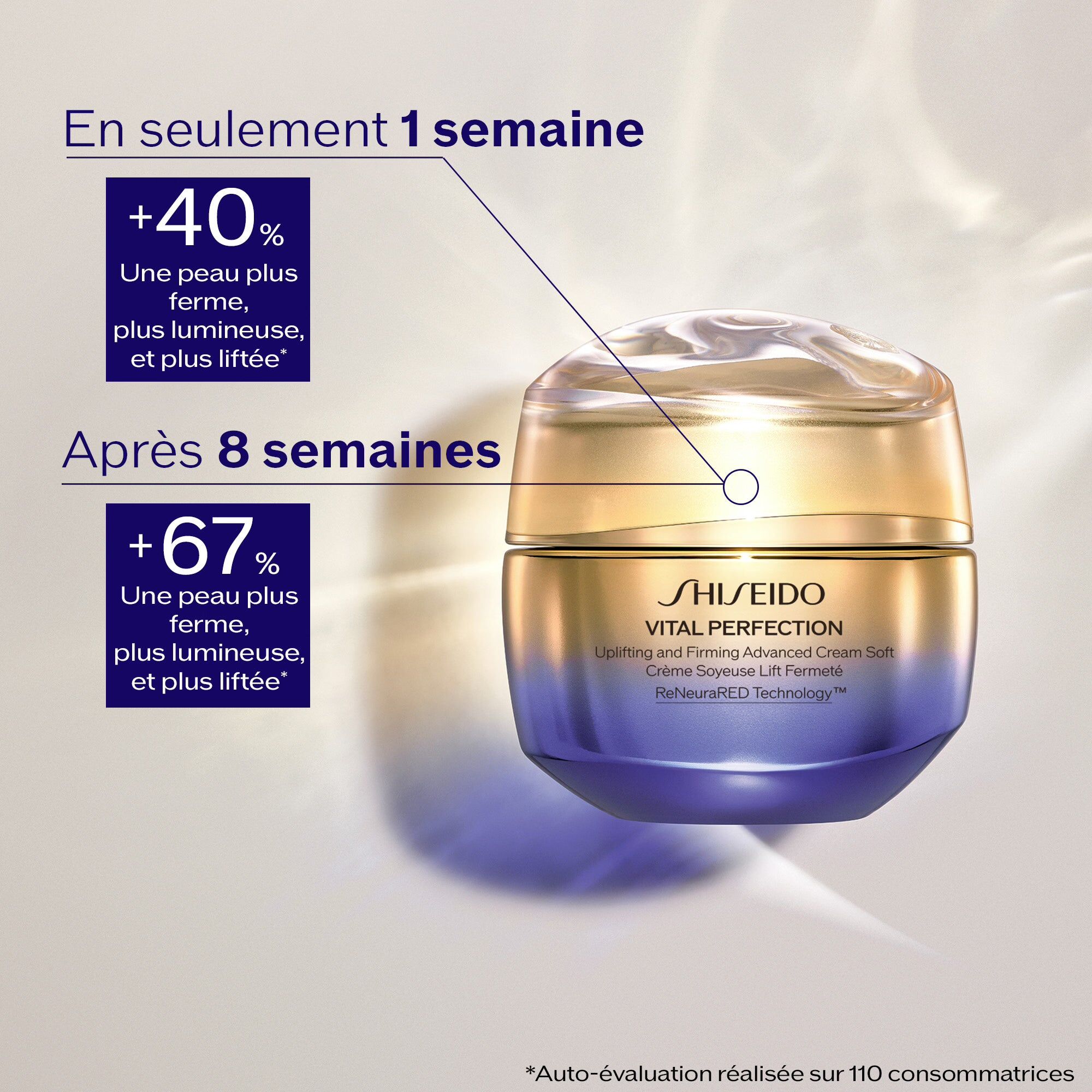 Shiseido Vital Perfection Crème Soyeuse Lift Fermeté