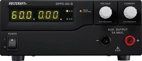 VOLTCRAFT DPPS-60-8 Labornetzgerät, einstellbar 1 - 60 0 - 8A 480W USB programmierbar Anzahl Ausgänge 1 x