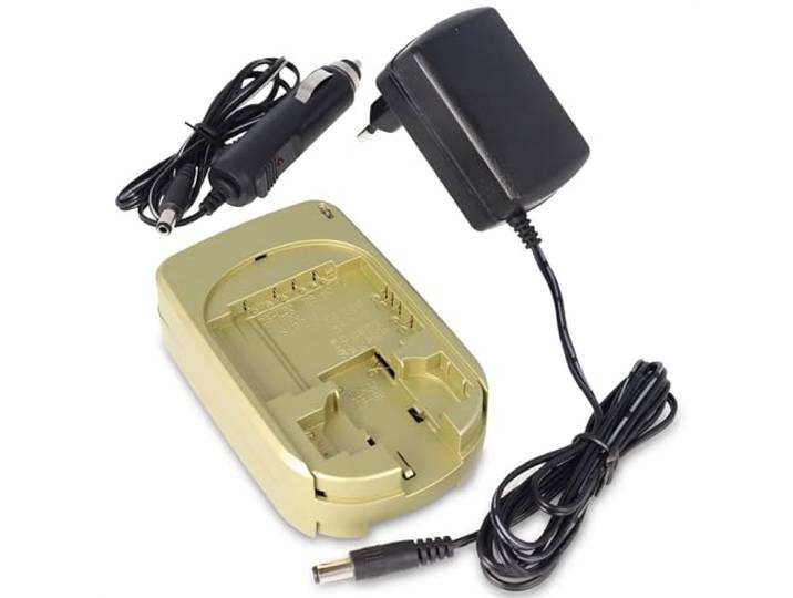 AccuCell Nieuwe dubbelzijdige oplader voor DSC en camcorders lithium batterijen, Pen, RIC, Sanyo