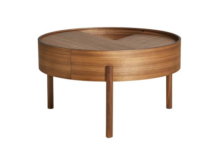 Woud Arc salontafel Ø66 cm Walnoot