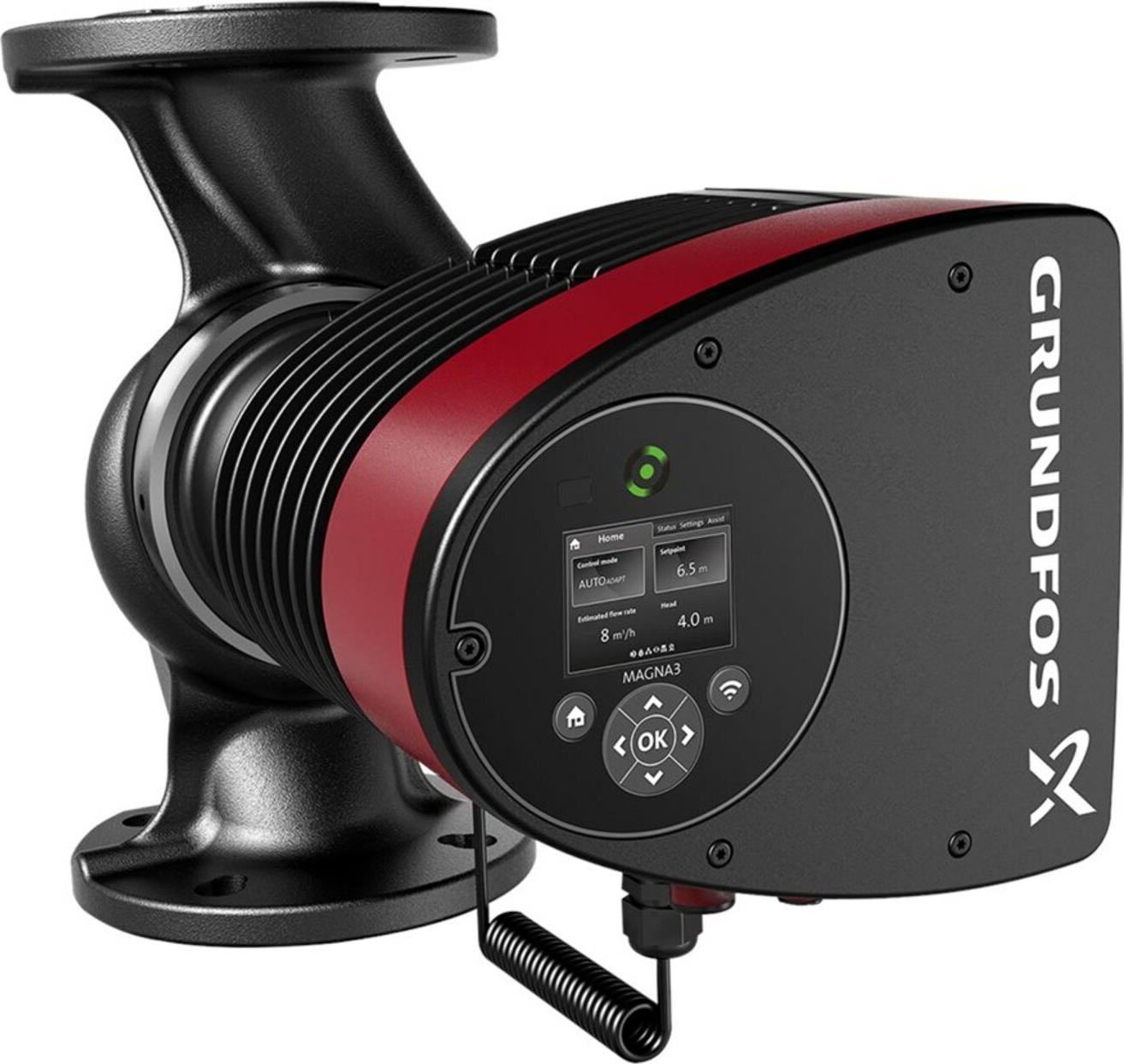 GRUNDFOS Elektr. geregelte Umwälzpumpe MAGNA3_40-150F PN6/10 250mm 1x230V DE