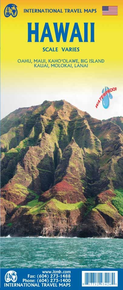 Carte de voyage - Iles Hawaii    ITM