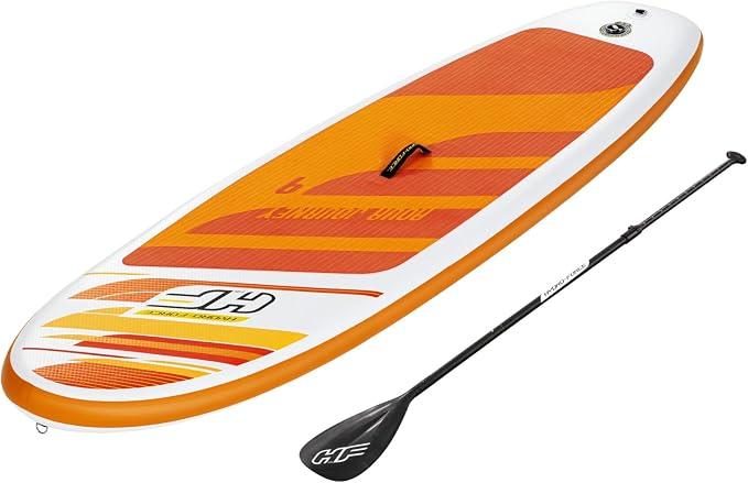 Hydro-Force SUP Allround Board-Set, Aqua Journey, 274 x 76 x 12 cm, mit Paddel