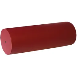 Nacken- und Knierolle 40 x 13 cm mit PVC-Bezug verschweißt, bordeaux-rot