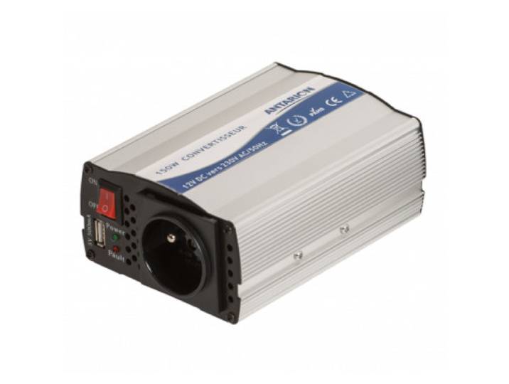 Antarion - Convertisseur De Tension Quasi Sinus 150w 12v/230v Avec Allume-cigare