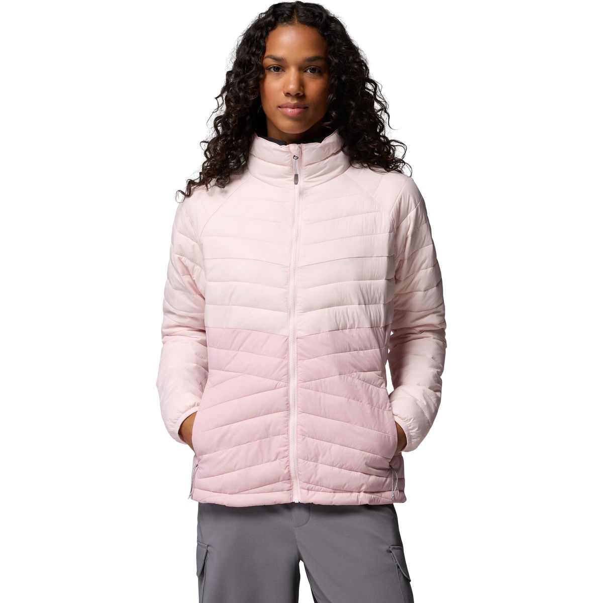 Columbia Women's Powder Pass Jacket mineral pink, powder pink (618) S 213362-2133622-618-S