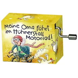 Spieluhr - Meine Oma fährt im Hühnerstall Motorrad