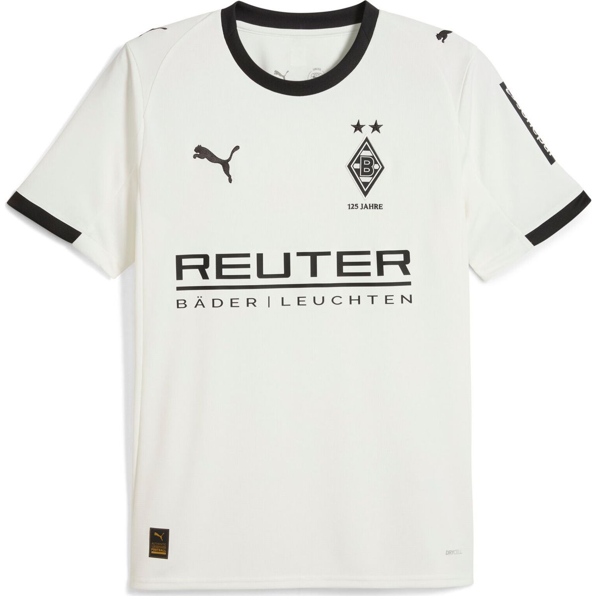 Puma BMG Home Jersey Replica warm white-puma black (01) M 779757-01-M