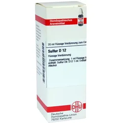 Sulfur D 12 Dilution 20 ml