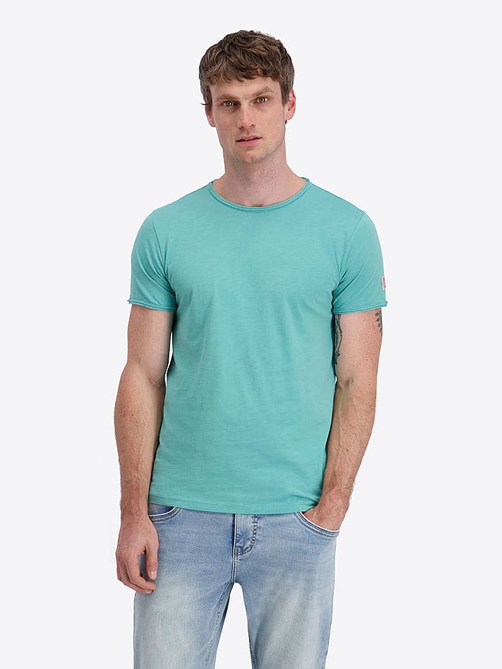 Timezone Shirt in Türkis - 3XL