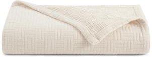 Host & Home Basketweave Cotton Blanket
