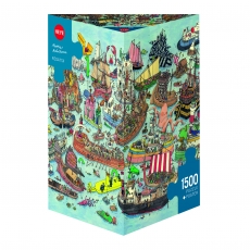 Heye Puzzle - Regatta, Adolfsson - Triangular 1500 Teile 291216