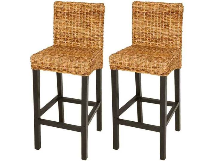 Neuf& 434 Siège Haut Economique - Tabourets de bar - Set de 2 - pour 2 personnes - Abaca - maximale par siège : 110 kg