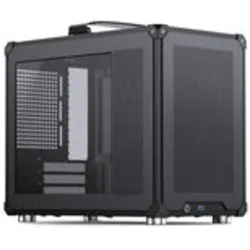 Jonsbo C6 MAX (ITX, mATX), PC Gehäuse, Schwarz