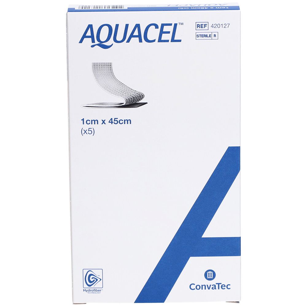 Aquacel 1x45 cm Tamponaden m.Verstärkungsfasern 5 St