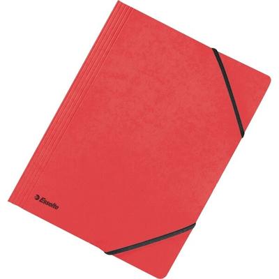 Esselte Eckspanner A4 390g/qm für 250 Blatt rot