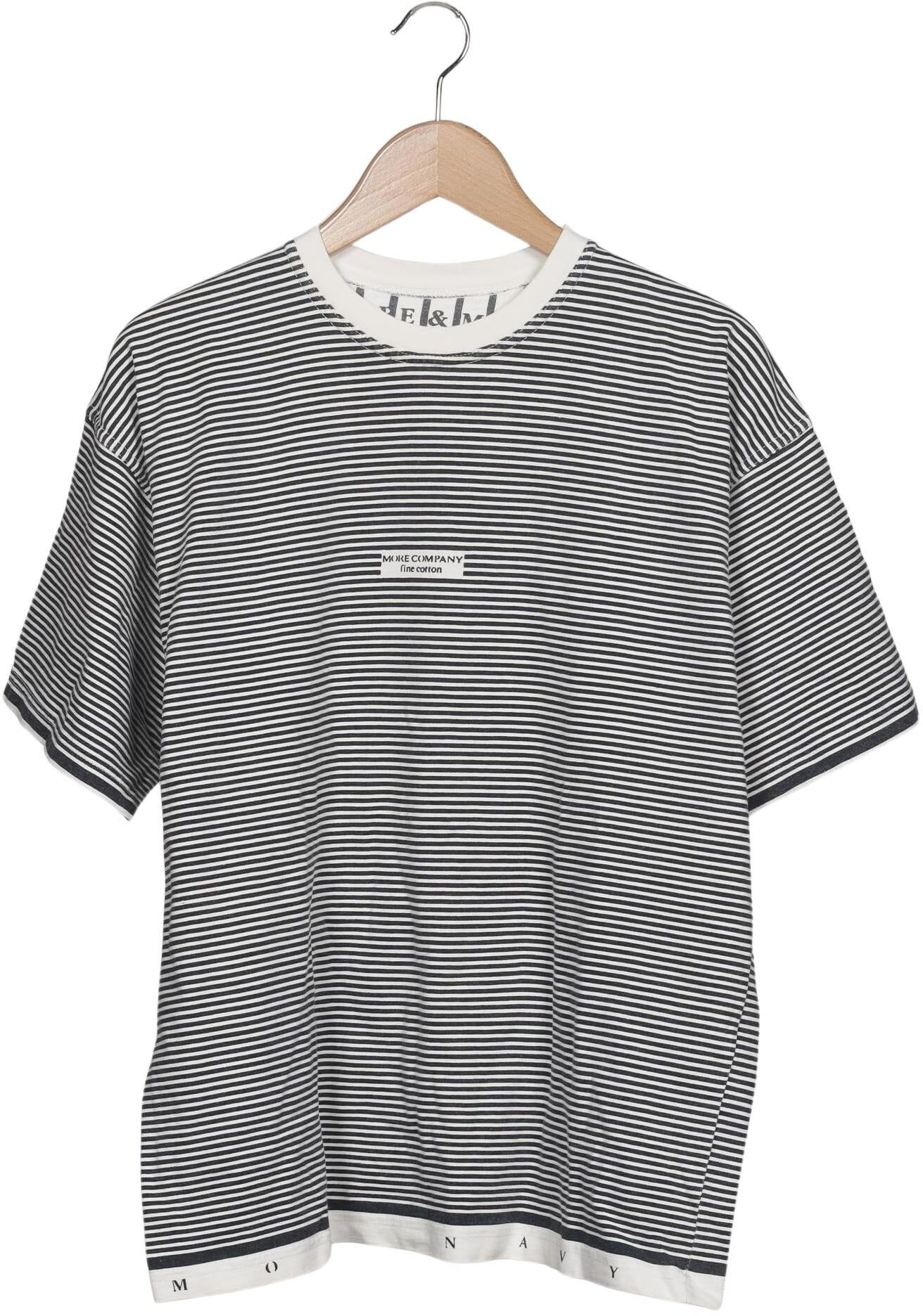 More & More Damen T-Shirt, Mehrfarbig, Gr. S, Baumwolle - Second Hand