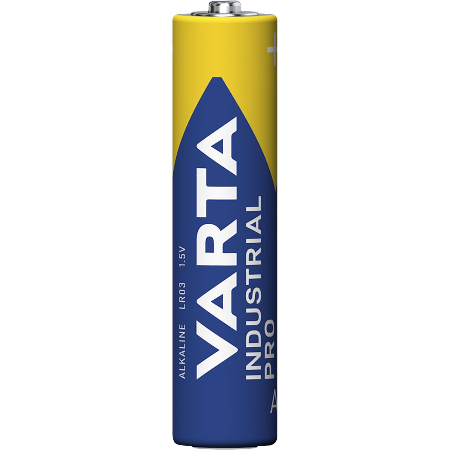 VARTA Industrie batterijen LR03/AAA 1,5 Volt 10 stuks