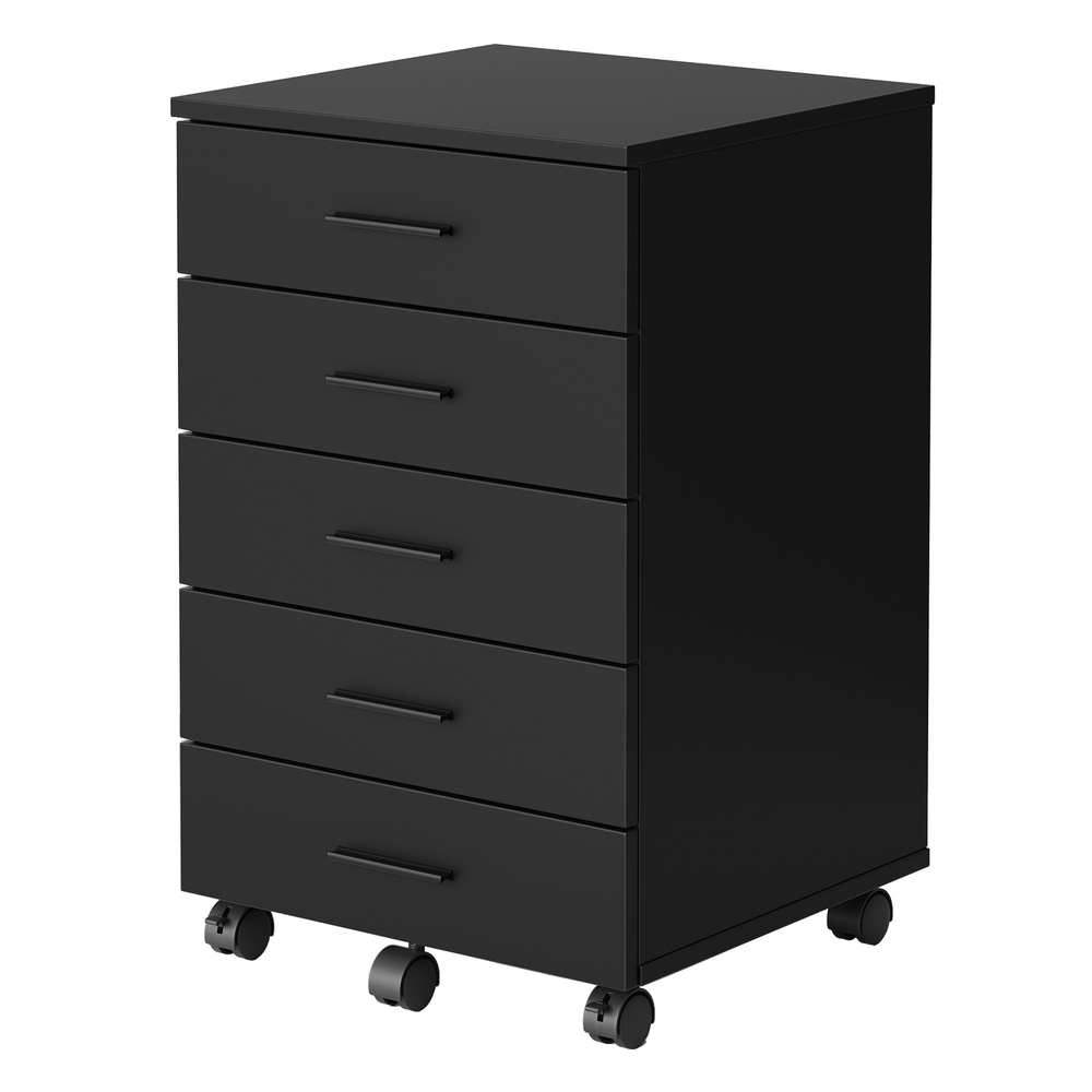 VASAGLE Rollcontainer, Aktenschrank, Schubladenschrank OFCB35081BC02