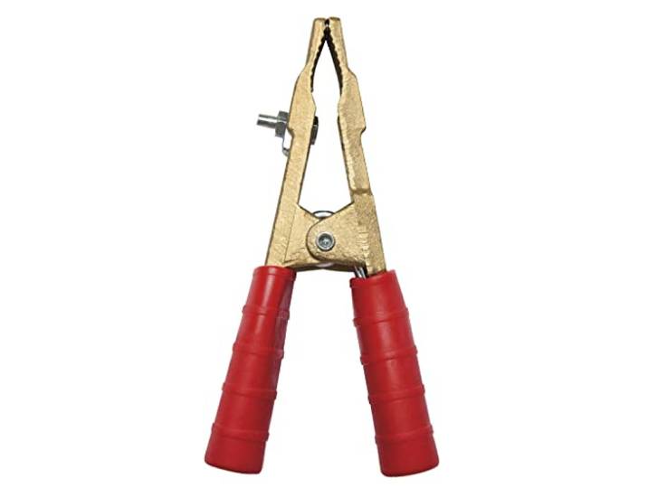 GYS Messing klem 200 A, rode mof, 053502