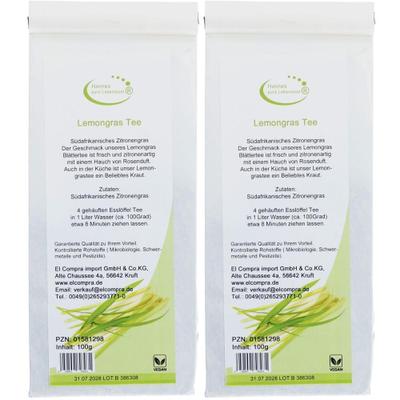 Lemongras Blättertee 2x 2x100 g Tee