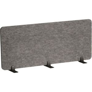 Durable Tischtrennwand EFFECT 313458, anthrazit, faltbarer Sichtschutz aus Filz, 120 x 50cm