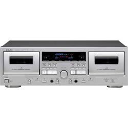 TEAC W-1200 Tape Deck Silber Doppel-Kassettendeck W-1200-S