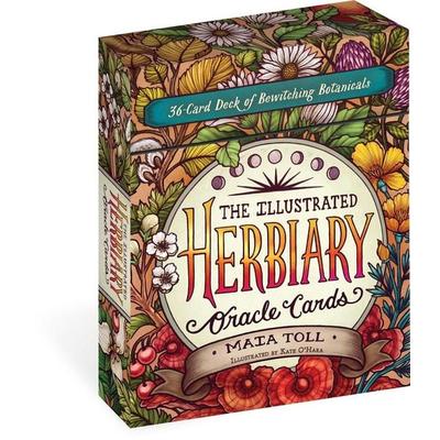 Illustrated Herbiary Oracle Cards, Set von Mata Toll, Workman Publishing, 978-1-63586-485-4