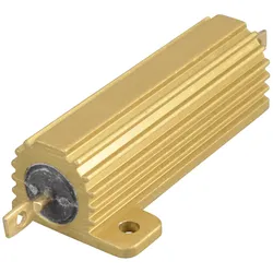50W METALL 1,0 - Drahtwiderstand, axial, 50 W, 1,0 Ohm, 1%