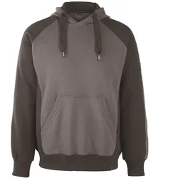 Kapuzensweatshirt Regensburg Unique - 4XL - anthrazit/schwarz