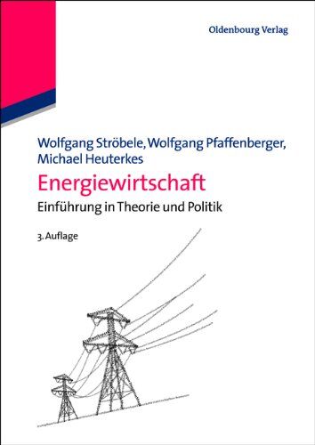 Wolfgang Ströbele - Energiewirtschaft: Einführung in Theorie und Politik - Preis vom 05.10.2026 03:47:11 h