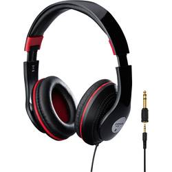 Monacor MD-390 On Ear Kopfhörer kabelgebunden Stereo 0220100