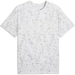PUMA Herren Fitness / Workout T-Shirts / Tanks T-Shirts/Tanks ku.Arm He/Uni M PWRTRAIN AOP TEE, Größe M in Grau Grau