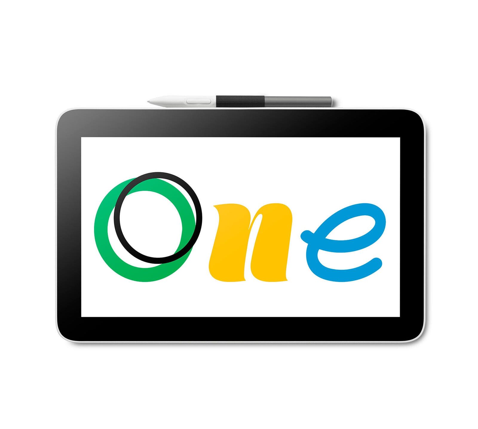 Wacom One 12 Grafiktablett - Weiß DTC121W0B