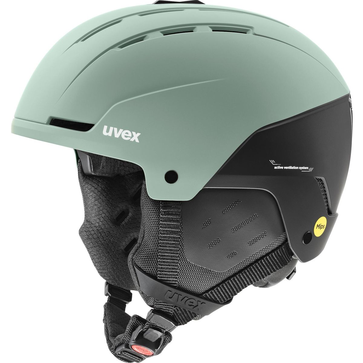 Uvex Stance Mips oxid green-black matt 51-55 cm S5663141803
