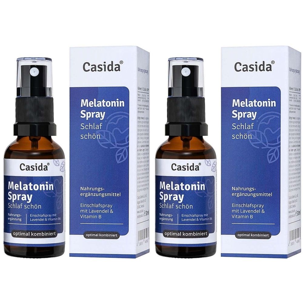 Melatonin Spray Schlaf schön 2x 2x30 ml