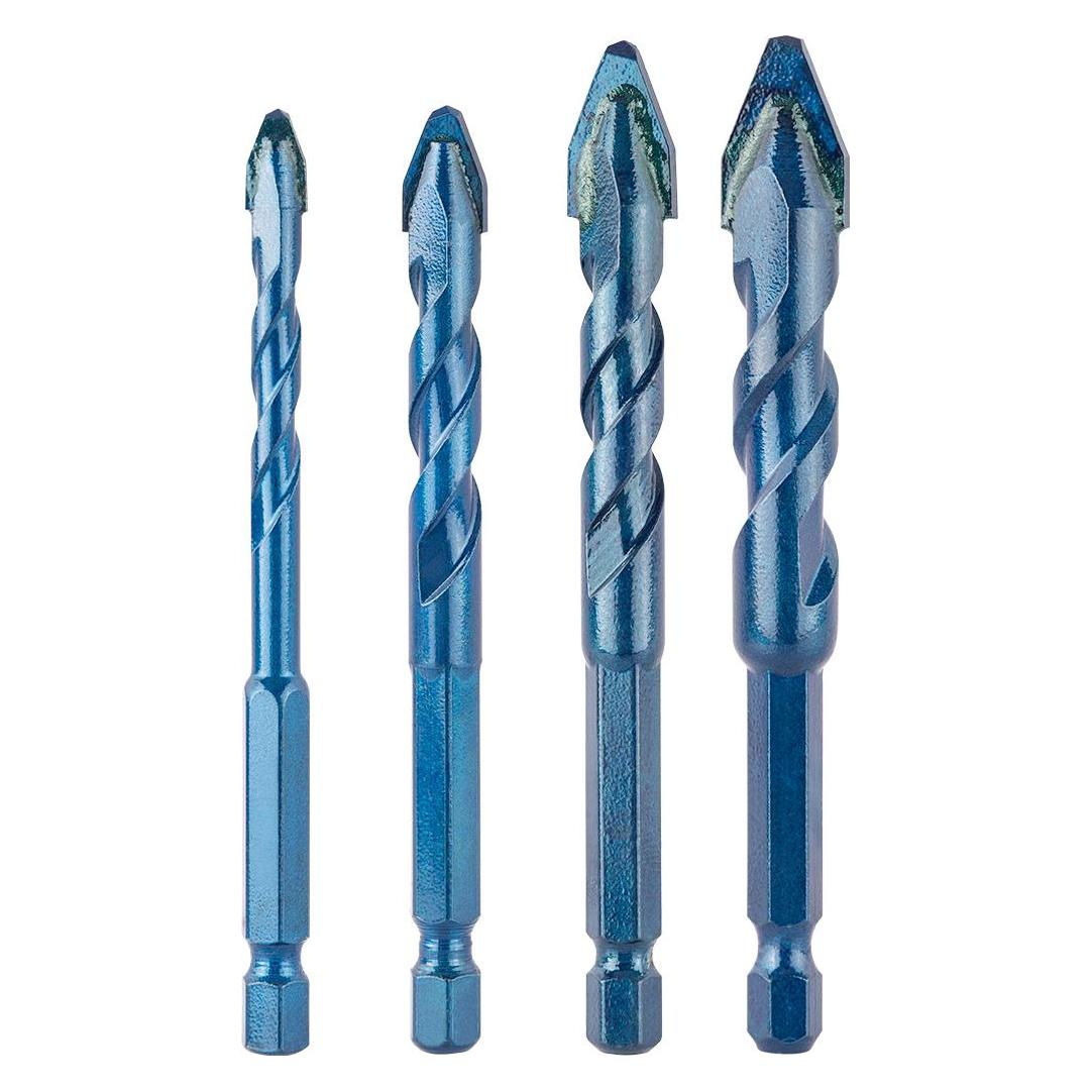 Neo HEX Universal-Bohrer-Satz 6,8,10,12 mm (10 Millimeter, 12 Millimeter, 6 Millimeter, 8 Millimeter) (57375647)