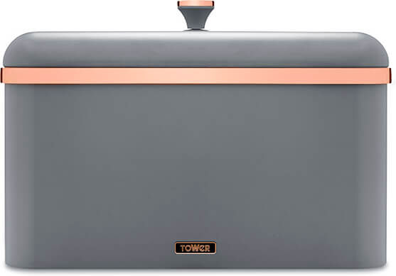 Tower Cavaletto Bread Bin Grey