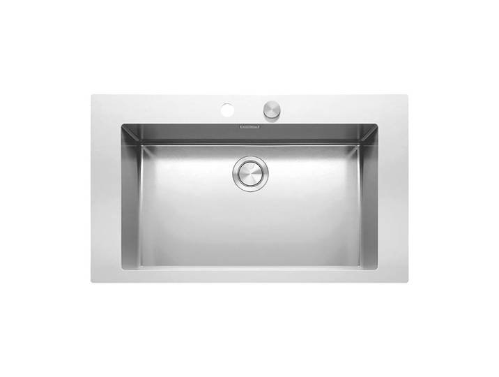 BARAZZA évier MOOD 1LMDR91 (Inox - Acier)