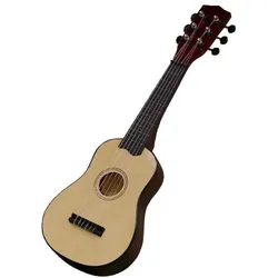 Concerto 701201P Gitarre 55 cm mit Plektrum, Kindergitarre aus Holz, Musikinstrument für Anfänge