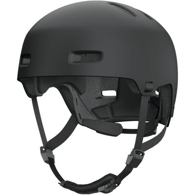 Fahrradhelm ABUS "XOXO" Gr. M, schwarz (schwarz (velvet schwarz)), Helme, M Kopfumfang: 54cm - 58cm