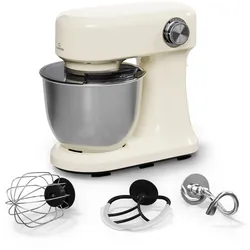 Bella Evo Küchenmaschine   Planetarisches Rührsystem   3 Rühraufsätze   1500 W   5 l Creme