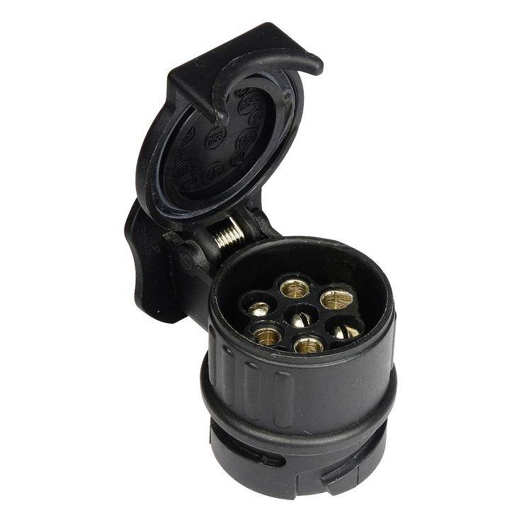 HP Autozubehör Mini-Kurzadapter Kunststoff Spannung 12 V Gewicht 0,08 kg schwarz 7-polig (28647)