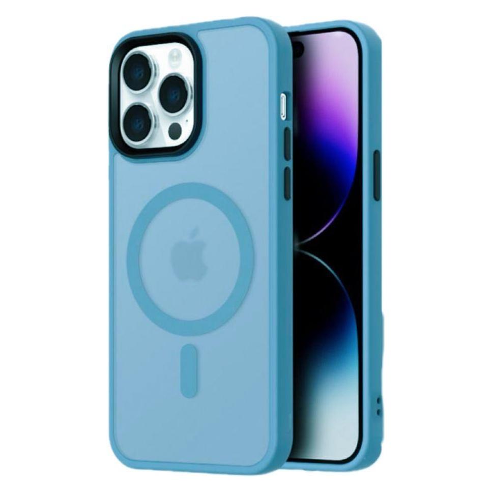Hurtel Fashion Case MagSafe for iPhone 16 Pro Max - light blue (Apple iPhone 16 Pro Max) (FASHION CASE MAGSAFE FOR IPHONE 16 PRO MAX BLUE)